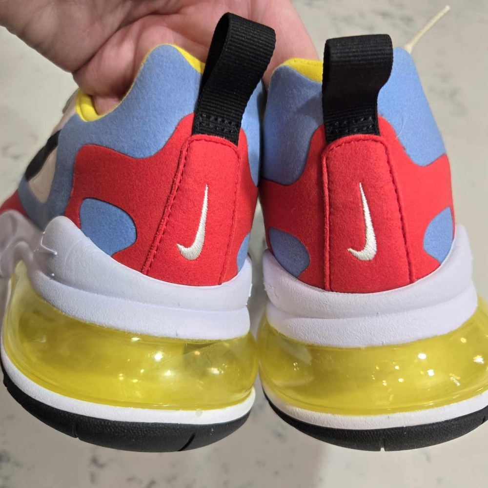 Nike Women’s SZ.9 Air Max 270 React " Bauhaus" Running Shoes AT6174-002 New - Picture 8 of 16
